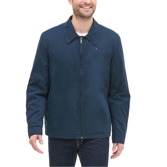 NWT Tommy Hilfiger Men’s Micro-Twill Golf Jacket - Picture 1 of 7